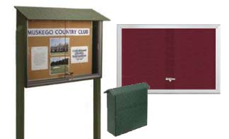 Cork Sliding Door Message Centers