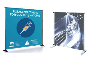 Super Sized Adjustable Large Format Banner Stand