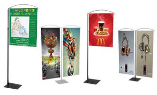 Swinging Banner Sign Floorstand