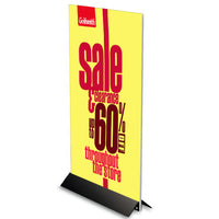 12" WIDE MODERN MOUNT POSTER DISPLAY (SHOWN in BLACK)