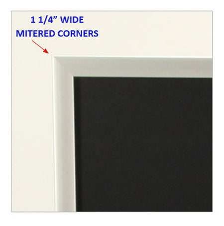 A-Frame 24x36 Sign Holder | Quick Change Large Snap Frame Stand  with 1 1/4" Wide Metal Profile